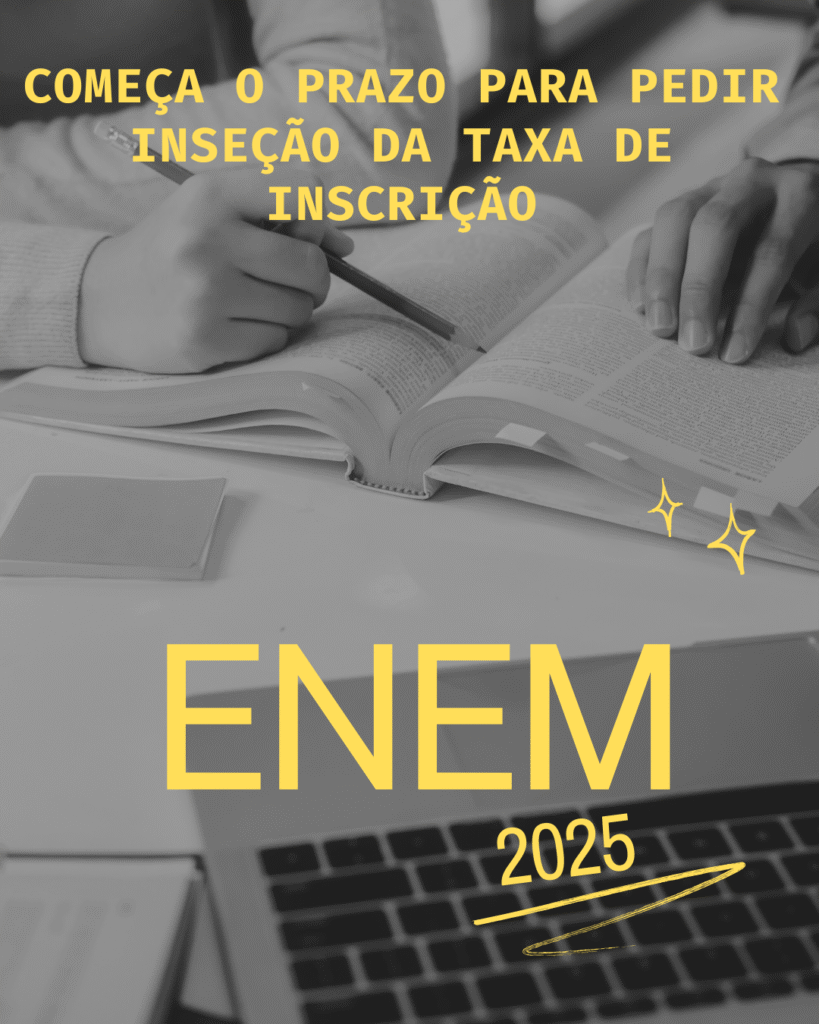 Enem 2025: Provas já têm data marcada! Veja como participar